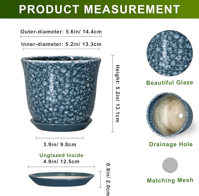 Ceramic Pots for Plants - Image 2