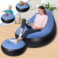Inflatable Chair with Ottoman, Inflatable Couch by SeaSlep