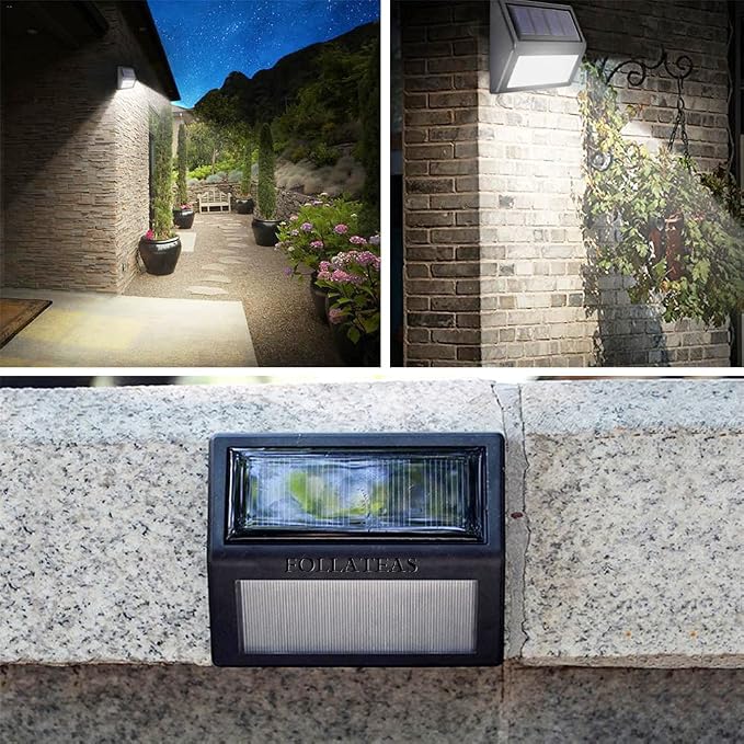 Solar Lights Outdoor, Waterproof Solar Powered Deck Step Lights - Image 7
