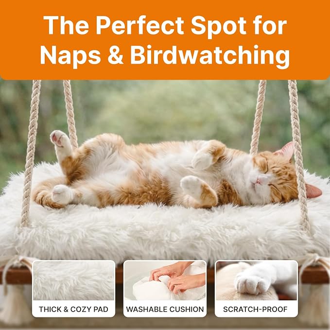 Cat Hammock with Industrial-Grade Suction Cups - Image 4