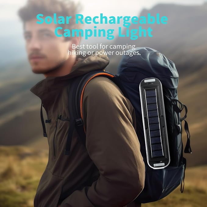 Solar Rechargeable Camping Lantern - Image 8