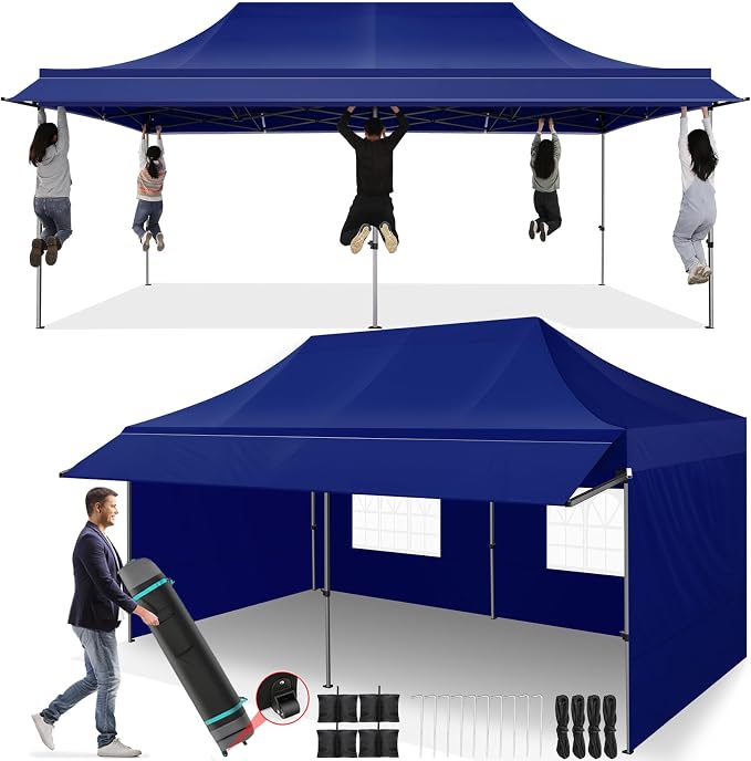COBIZI 10x20 Pop Up Canopy Tent by COBIZI