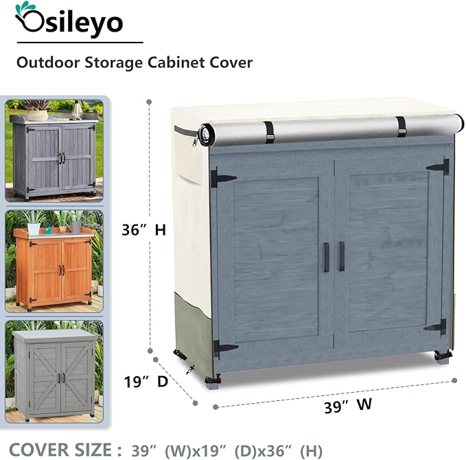 Outdoor Garden Potting Bench Table Cover - Image 2