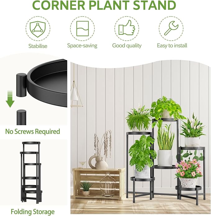 iDavosic.ly 6 Tier Large Plant Stand Indoor - Image 4