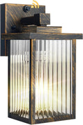Outdoor Wall Light with Dusk to Dawn Sensor, Waterproof Exterior Light by hameso