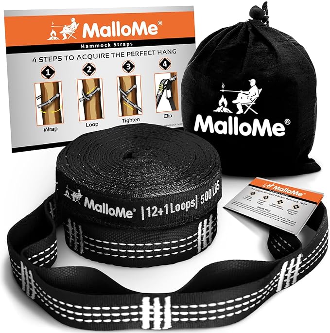 MalloMe XL Hammock Straps by MalloMe