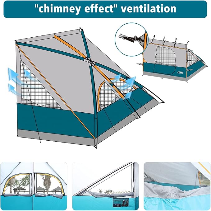UNP Camping Cube | Pop Up Canopy Side Tent - Image 7