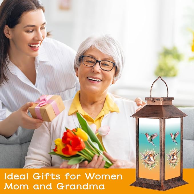 Solar Lanterns for Garden Decor, Waterproof Design Ideal Birthday Gifts for - Image 6