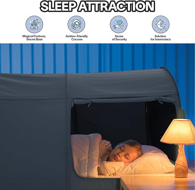 Alvantor® Bed Canopy Bed Tents Dream Tents Privacy Space Twin Size Sleeping - Image 3