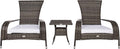 SAFAVIEH Outdoor Patio Furniture Collection Edna 3-Piece Lounge Set by SAFAVIEH