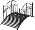 Outvita Metal Garden Bridge for Outdoor, Elegant Decorative Bridge by Outvita
