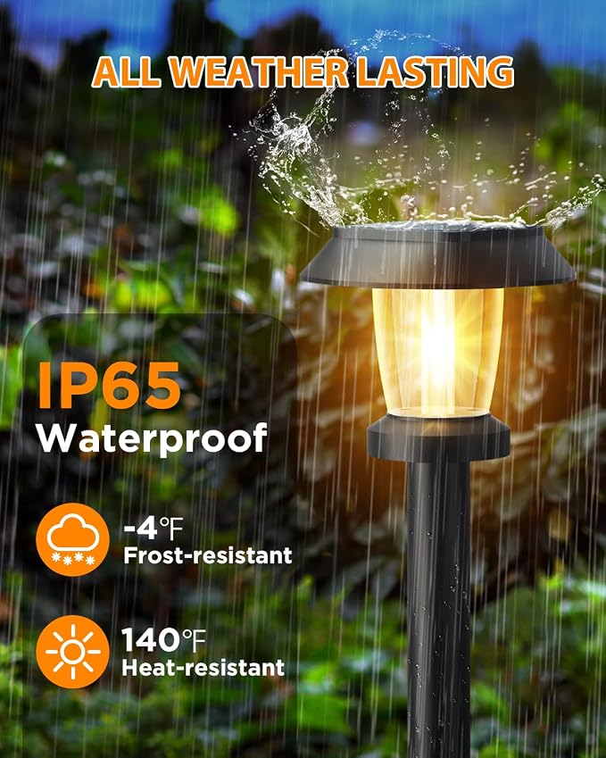 ALEPOD Solar Pathway Lights Outdoor - Image 6