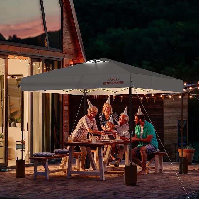 8x8 Pop Up Canopy, Easy Up Canopy Tent, Heavy Duty Tents - Image 5