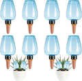 8 Pcs Plant Watering Globes Self Watering Planter Insert Plants Top Fill Water by Unknown