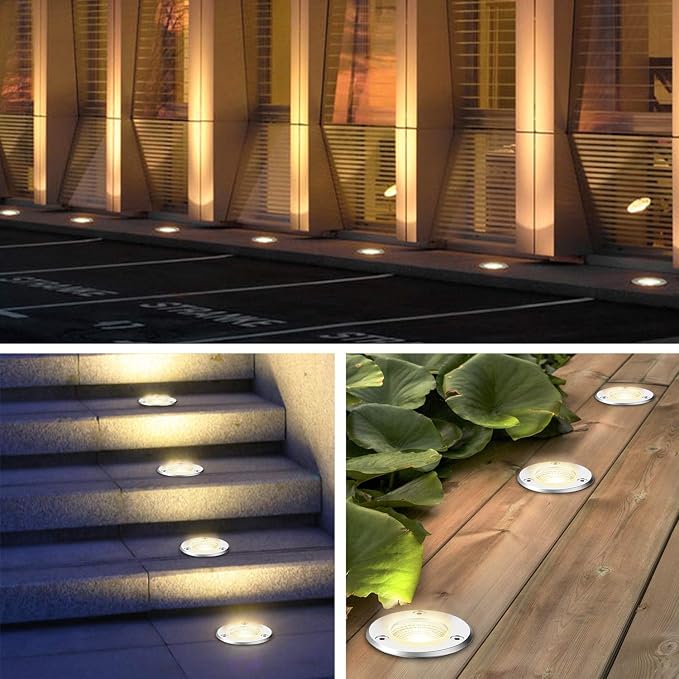 LED Landscape Lights, 12 Pack 7W Ground Lights - Image 7