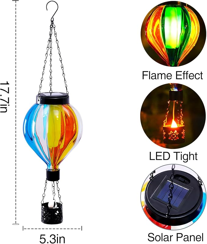 Hot Air Balloon Solar Lantern - Image 7