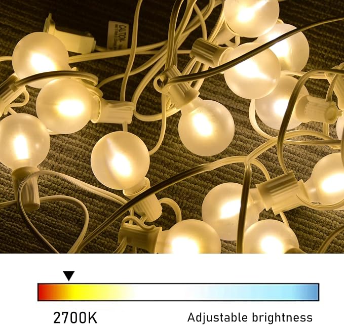 GOOTHY Outdoor LED String Lights, 50Ft - Image 4