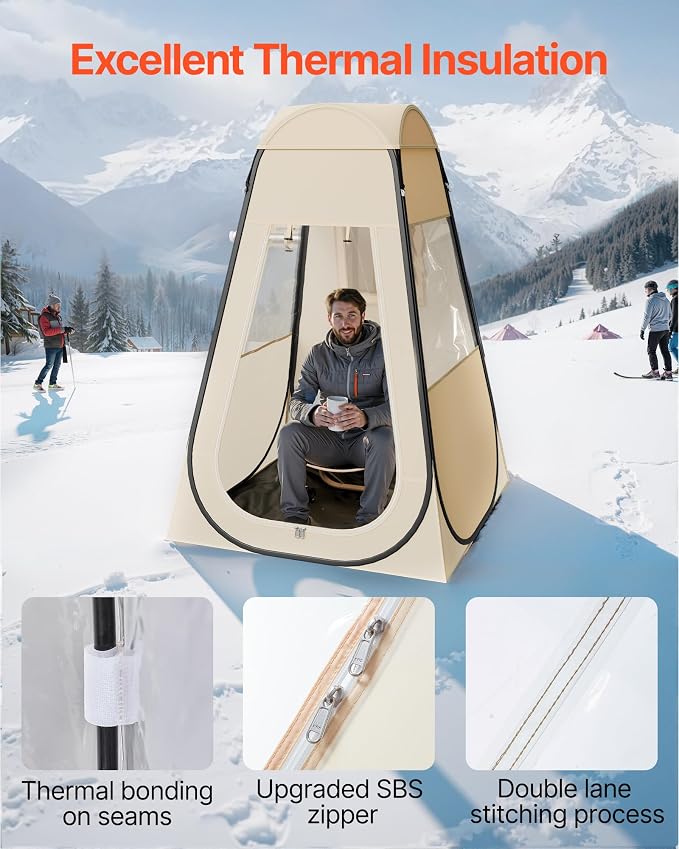 VEVOR Pop up Sports Tent, 8 Sizes Optional Clear Bubble Tent - Image 5