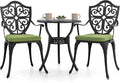 NUU GARDEN Outdoor 3 Piece Bistro Set by NUUGARDENCORPORATION