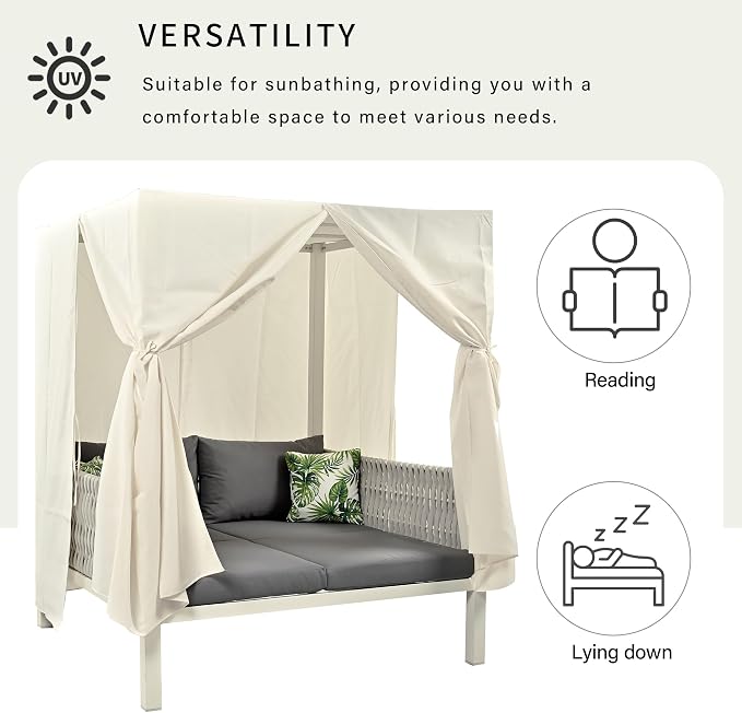 Merax Outdoor Patio Daybed - Image 4