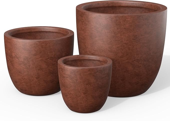 Kante 18", Outdoor Indoor Large Planter Pots by Kante