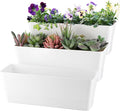 Window Box Planter with Tray by Sanbege