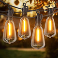 Brightown Outdoor String Lights, 75FT 22+2 LED ST38 LED Patio Lights by Brightown