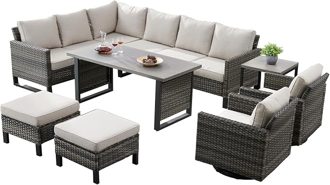 Belord Patio Sectional Furniture Set by Belord