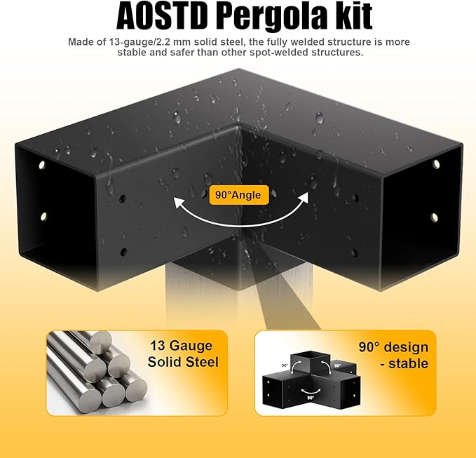 Pergola Kit, Pergola Bracket kit - Image 3