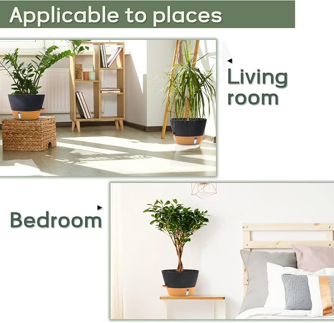 12-Inch Self Watering Planters - Image 7