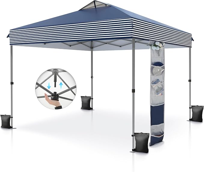 PHI VILLA 10x10 Pop Up Canopy Tent by PHIVILLAThepioneerofcomfortablehouseholdsupplies
