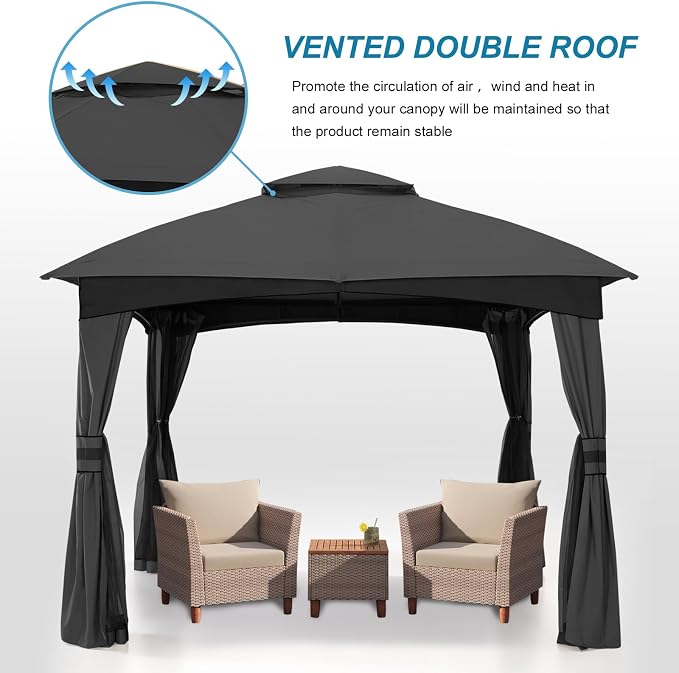 MASTERCANOPY Outdoor Patio Gazebo - Image 6