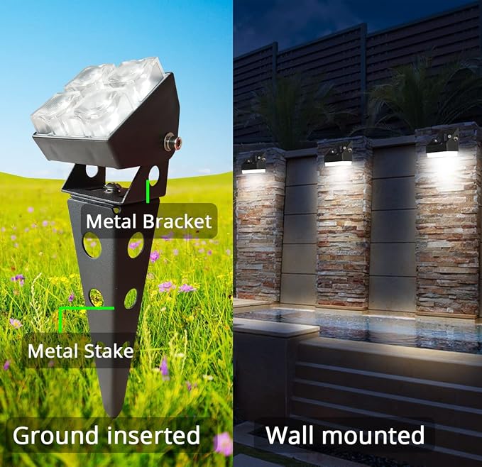 Solar Spot Lights Outdoor Waterproof IP65 Landscape Spotlights - Image 5