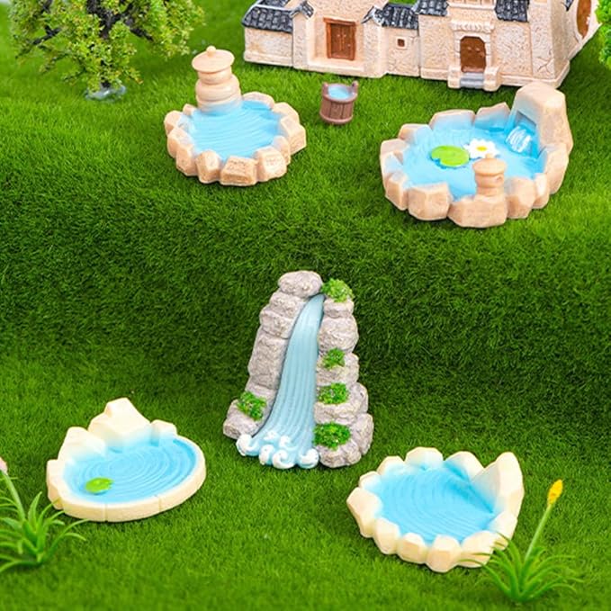 Purple Star Fairy Garden Pond 15 Pack Mini Pond - Image 5