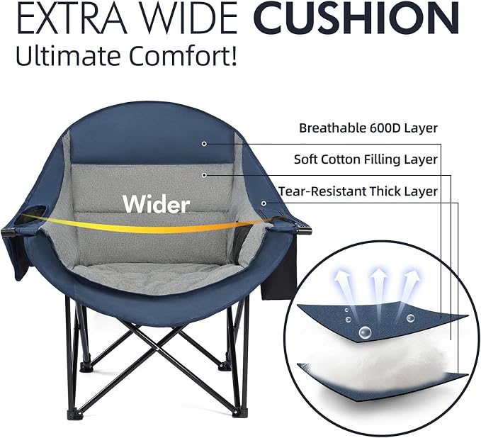 Oversized Camping Chairs for Adults - Image 3