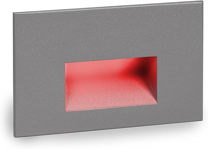 WAC Landscape Lighting, LEDme 120V LED Horizontal Indoor and Outdoor Step and by WAC+Lighting