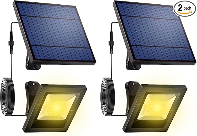 Solar Flood Lights Outdoor by OusamLED