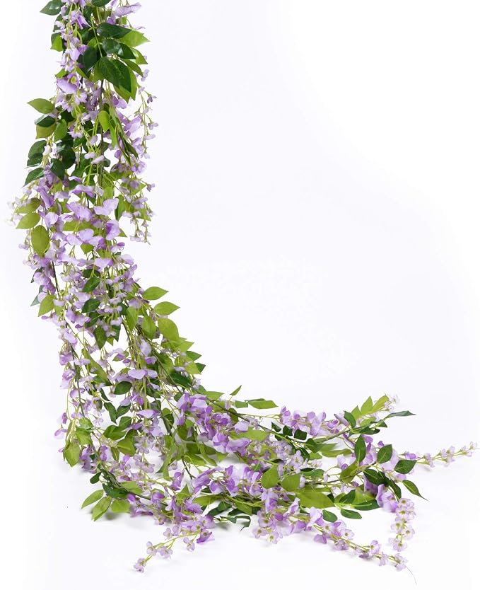 Lvydec Wisteria Artificial Flowers Garland - Image 7