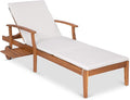 Best Choice Products 79x26in Acacia Wood Chaise Lounge Chair Recliner, Outdoor by BestChoiceProducts