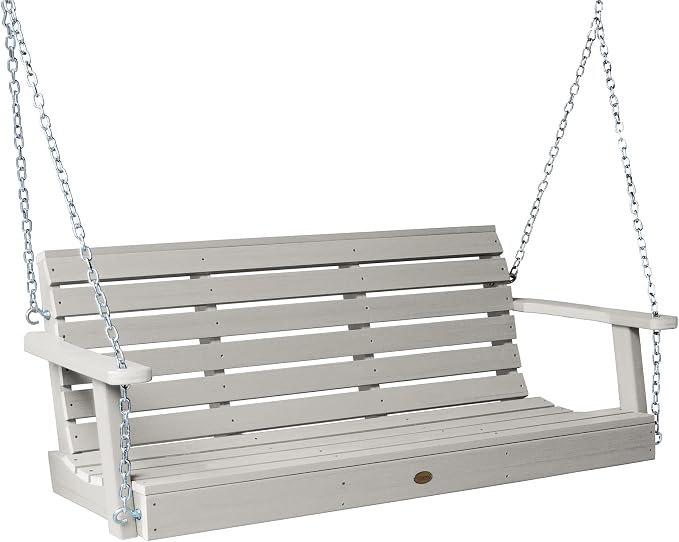 Highwood Weatherly Porch Swing 5 Feet, Harbor Gray by highwood