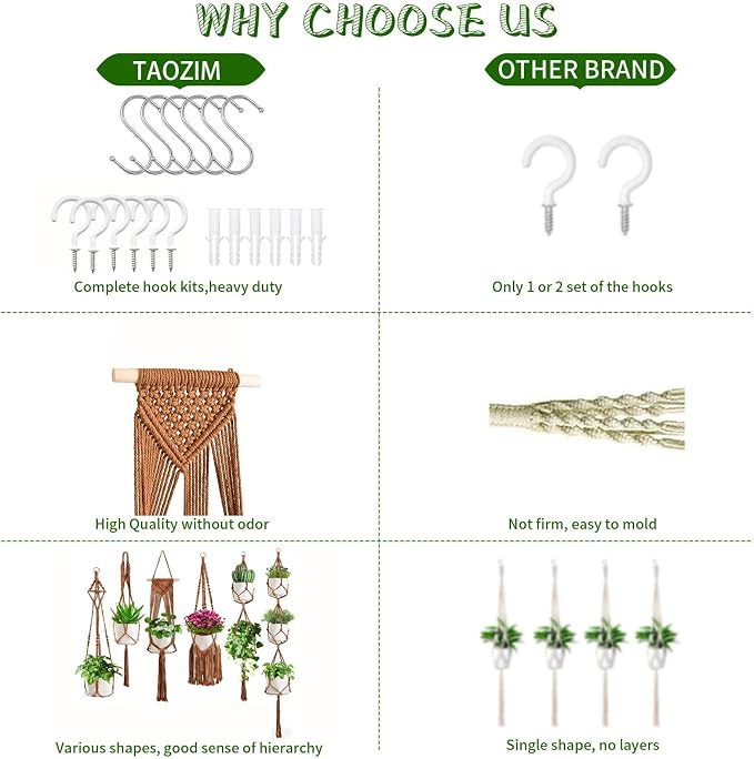 Macrame Plant Hangers - Image 5