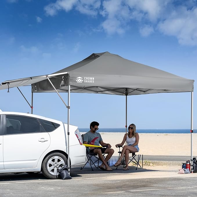 CROWN SHADES 10x10 Pop up Canopy Tent, Instant Commercial Canopy - Image 2