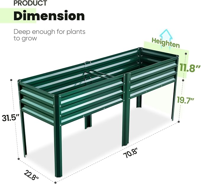 KING BIRD Raised Garden Bed - Image 7