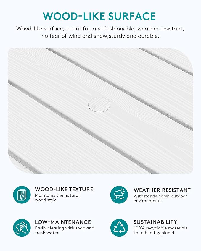 SERWALL Outdoor Coffee Table - Image 4