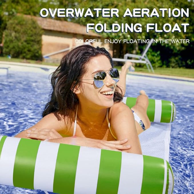 2-Pack Swimming Pool Float Hammock, Water Hammock Lounge - Image 2