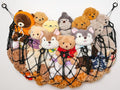 Large Stuffed Animal Net Hammock Macrame Toy Diaplay Plush Toy Holder Ceiling by YKBU