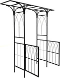 Heavy-Duty Metal Garden Arch by MOOFAR