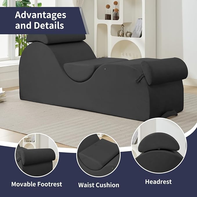 ijuicy Sleek Chaise Lounge Chair - Image 4