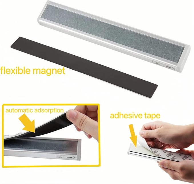 10LEDs Outdoor Sensor Step Light, 2 Pack RV Sensor LED Light Bar, Stick-On - Image 3
