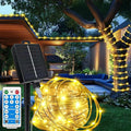 Solar Rope Lights Waterproof 65FT 200LEDs, High Capacity Rechargeable Battery by LairtPOW